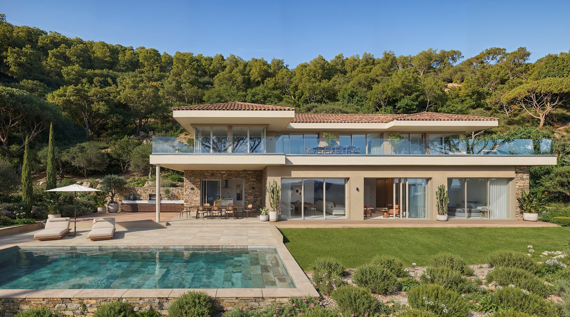 Villa de Beauvallon - vue 1